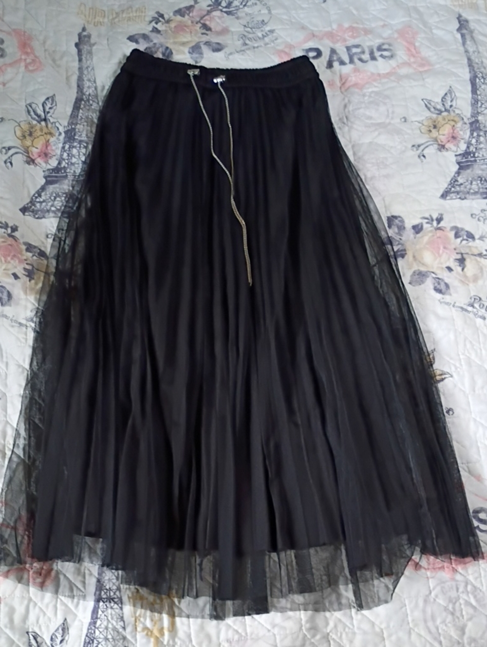 Black Long Skirt